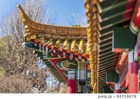中国庭園「瀋秀園」の藕香謝の屋根【神奈川県・川崎市】 84556678
