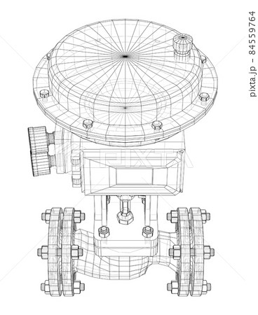 Valve with automatic electro-actuated 84559764