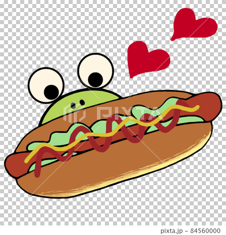 喜歡熱狗的凱魯君。 84560000