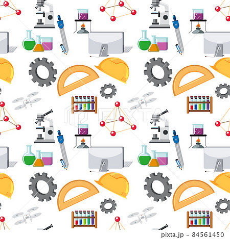 Learning tools seamless background 84561450