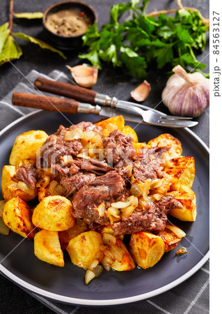 Yankee Pot Roast, Pot Roast on a plate Yankee Pot Roast, Pot Roast on a plate 84563127