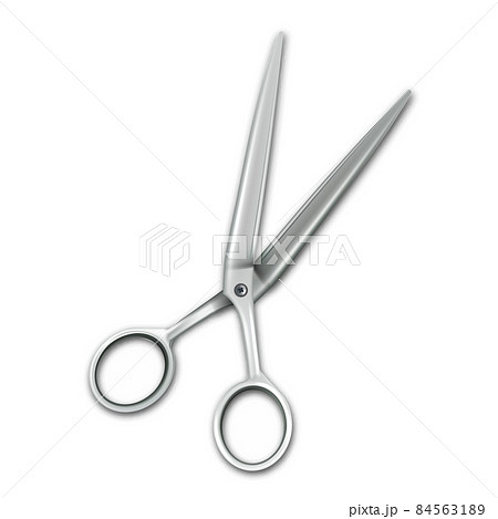 Scissors Hairdresser Tool For Make Haircut Vector Scissors Hairdresser Tool For Make Haircut Vector 84563189