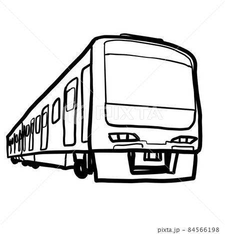 how to draw a simple train