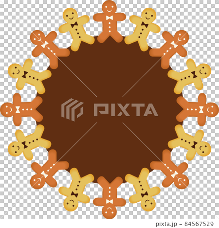 Gingerbread frame - Stock Illustration [84567529] - PIXTA