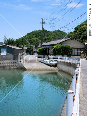 熊本県上天草市 維和島の町並み 熊本県上天草市 維和島の町並み 84567613