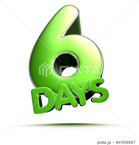 6 days green. 84569067