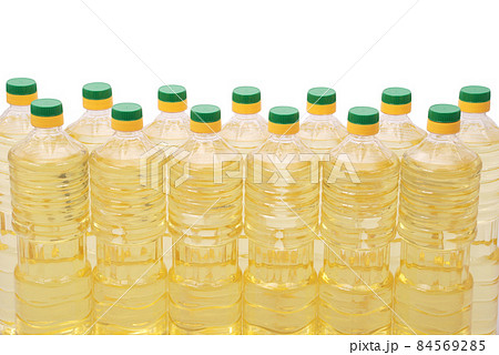 Bottle of sunflower oil Bottle of sunflower oil 84569285