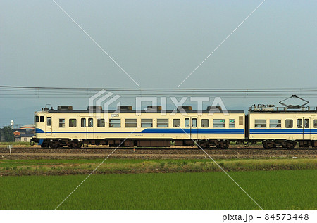 北陸本線　美川ー加賀笠間　JR西日本　413系　B07編成（金沢）　③　クモハ413-7　海側 84573448