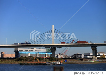 首都高　かつしかハープ橋 84576494