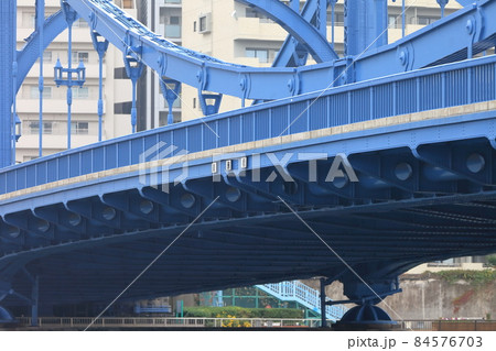 隅田川と清洲橋 隅田川と清洲橋 84576703