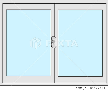 シンプルな窓のイラスト素材 84577431