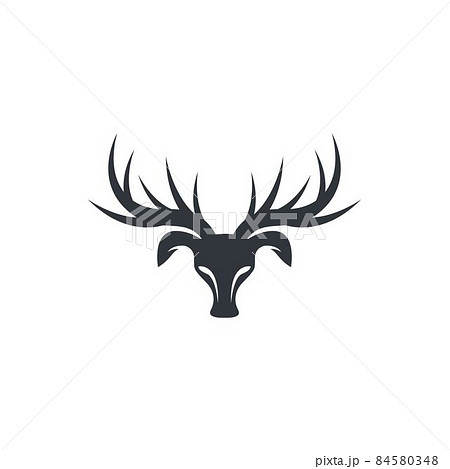 Deer logo vector illustraation 84580348
