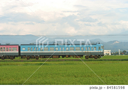 北陸本線　美川ー加賀笠間　JR西日本　415系　C04編成（金沢）　①　クハ415-804　海側 84581598