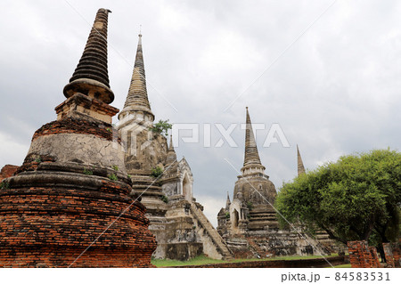 アユタヤ　ワット・プラシーサンペット 84583531