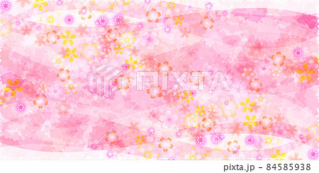桜　春　和柄　背景 84585938