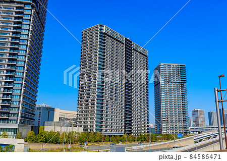東京　江東区　有明の都市風景　シティタワーズ東京ベイ 84586471