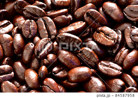 コーヒー豆　珈琲豆　深煎り焙煎コーヒー　珈琲イメージ 84587958
