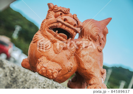白浜港 シーサー 白浜港 シーサー 84589637