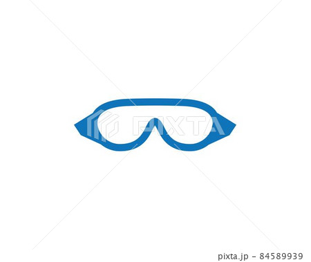 Sport glasses vector icon 84589939
