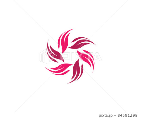 Beauty lotus logo images illustration design Beauty lotus logo images illustration design 84591298