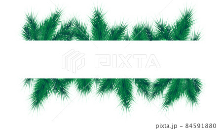 template for text fir frame christmas vector decor for greetiog card 84591880