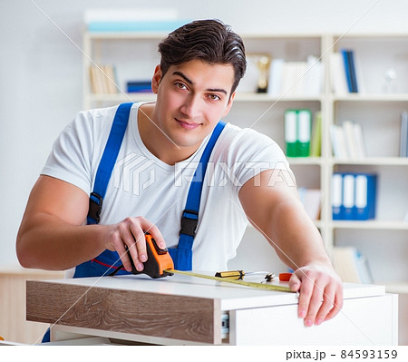 Furniture repair and assembly concept 84593159