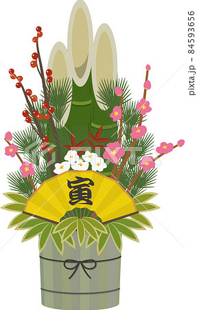 門松　寅文字 84593656