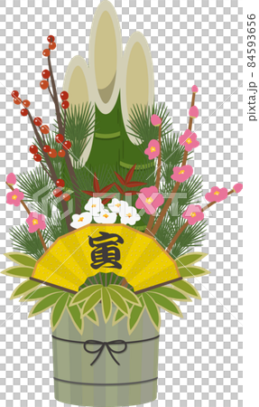 門松　寅文字 84593656