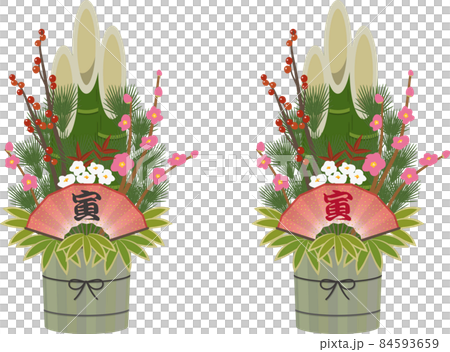 門松 寅文字 セット 門松 寅文字 セット 84593659