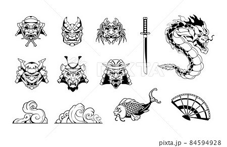 Samurai Tattoo Designs  Kazuma Kiryu Dragon Tattoo HD Png Download   533x7681124968  PngFind