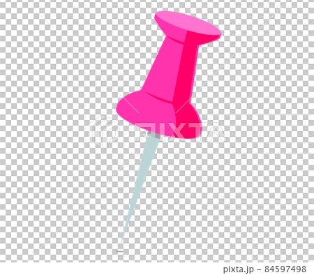 粉色圖釘 粉色圖釘 84597498