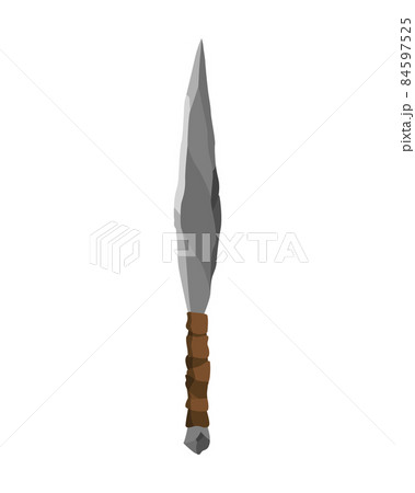 Ancient age stone tools and weapon for hunting Vector Image