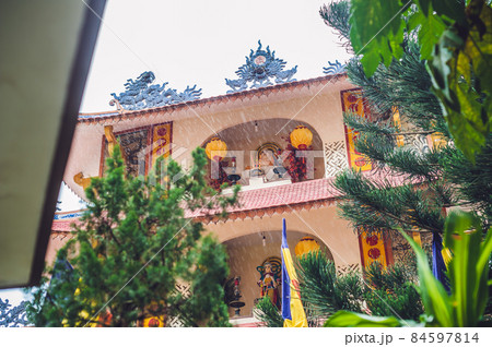 Buddhist temple in Vietnam Nha Trang 84597814