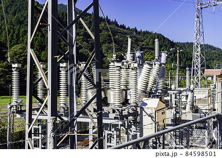 上石見変電所　日南変電所　鳥取県日南町 84598501