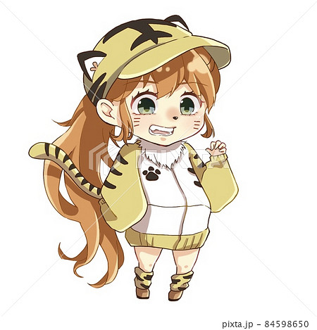 トラの女の子 イラスト トラの女の子 イラスト 84598650