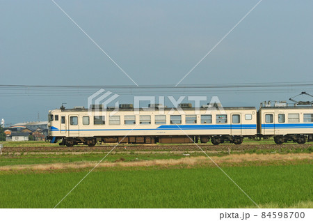 北陸本線 美川ー加賀笠間 JR西日本 475系 A12編成(金沢) ③ クモハ457-18 海側 北陸本線 美川ー加賀笠間 JR西日本 475系 A12編成(金沢) ③ クモハ457-18 海側 84598700