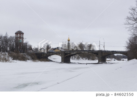October bridge in Vologda 84602550