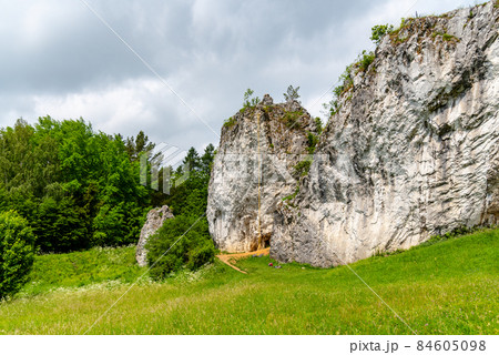 Kolibky - limestone rock formation in Rudice Sink 84605098