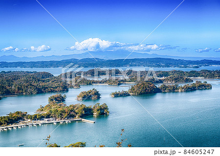 日本三景松島四大観　壮観の風景 84605247