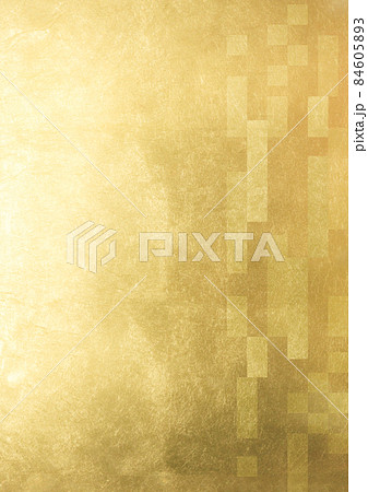 金箔背景　（背景素材）　ブロック 84605893