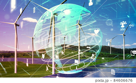 Environmental conservation technology and approaching global sustainable ESG 84606676