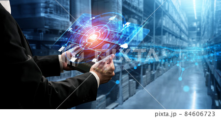 Smart warehouse management system with innovative internet of things technology Smart warehouse management system with innovative internet of things technology 84606723