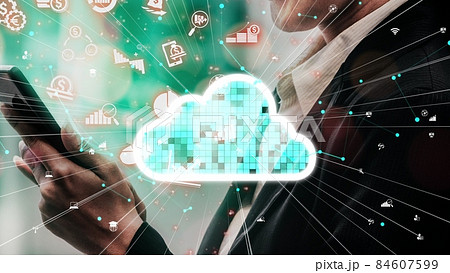 Conceptual cloud computing and data storage technology for future innovation Conceptual cloud computing and data storage technology for future innovation 84607599