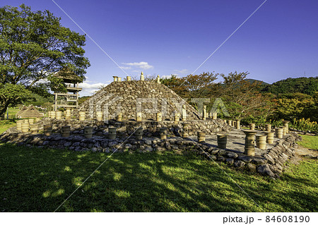 伯耆古代の丘公園 ほたて貝式古墳 鳥取県米子市 伯耆古代の丘公園 ほたて貝式古墳 鳥取県米子市 84608190