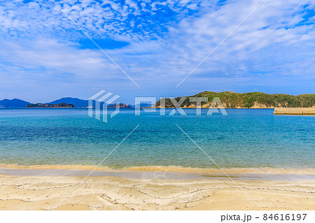 頭ヶ島　白浜海岸　【長崎県南松浦郡新上五島町】 84616197