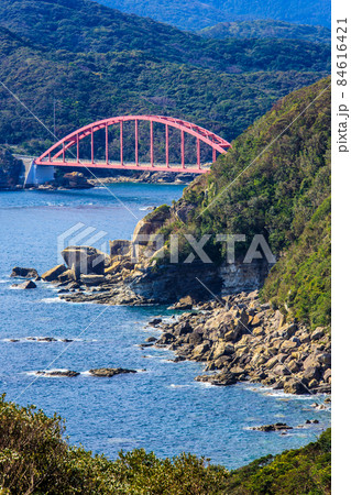 頭ヶ島大橋　【長崎県南松浦郡新上五島町】 84616421