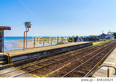 島原鉄道　大三東駅　【長崎県島原市】 84616924