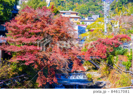 湯河原温泉の紅葉 湯河原温泉の紅葉 84617081