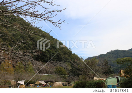 秋のキャンプ 川沿キャンプ場 【兵庫県】 秋のキャンプ 川沿キャンプ場 【兵庫県】 84617341