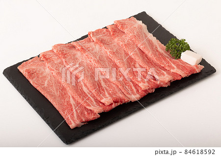 すき焼き肉 (国産黒毛和牛) すき焼き肉 (国産黒毛和牛) 84618592